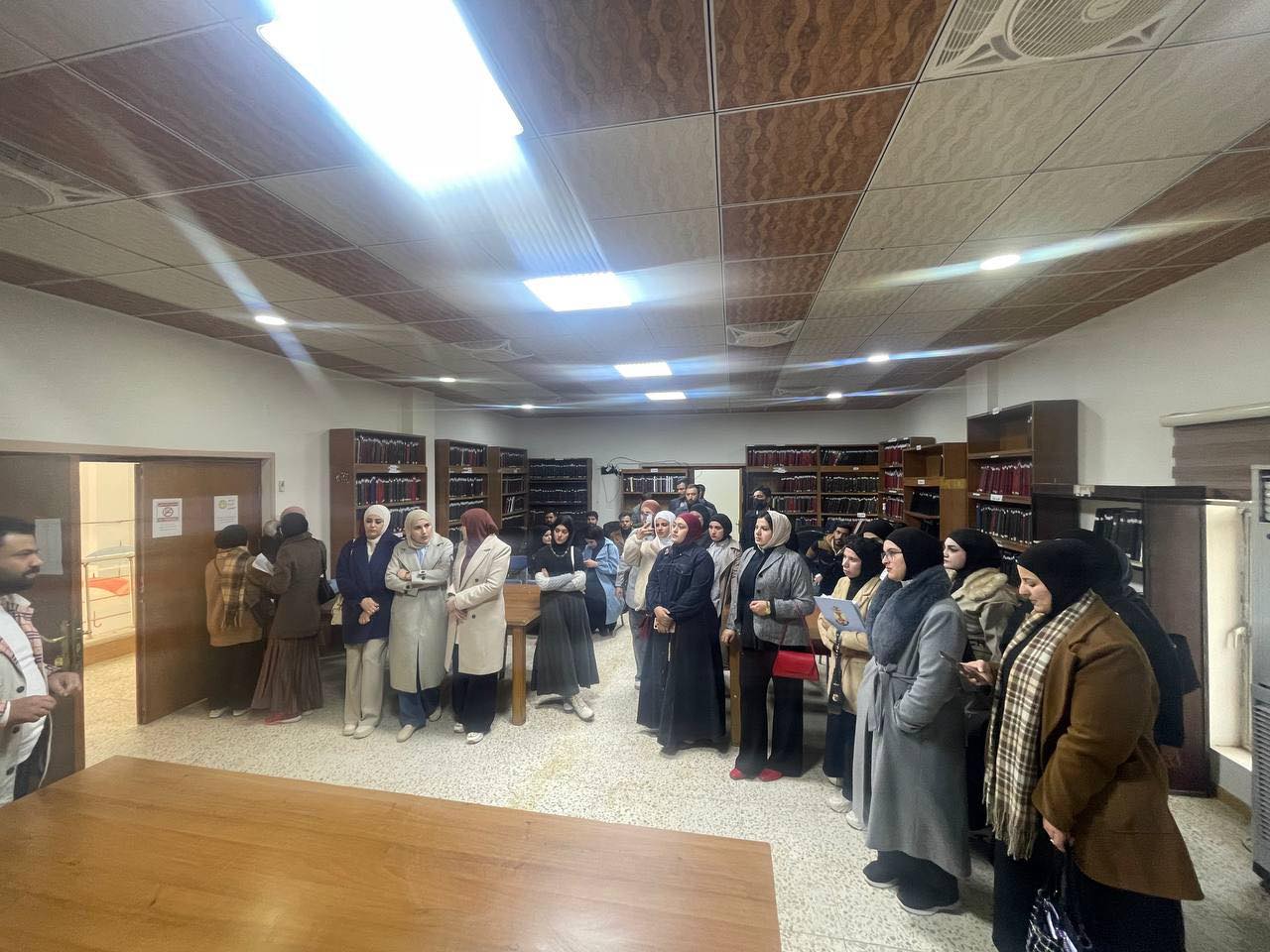 Scientific Visit to the Central Library